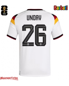 Germania Deniz Undav #26 Tricou Fotbal Replică Mondial 2026 Barbati Acasa